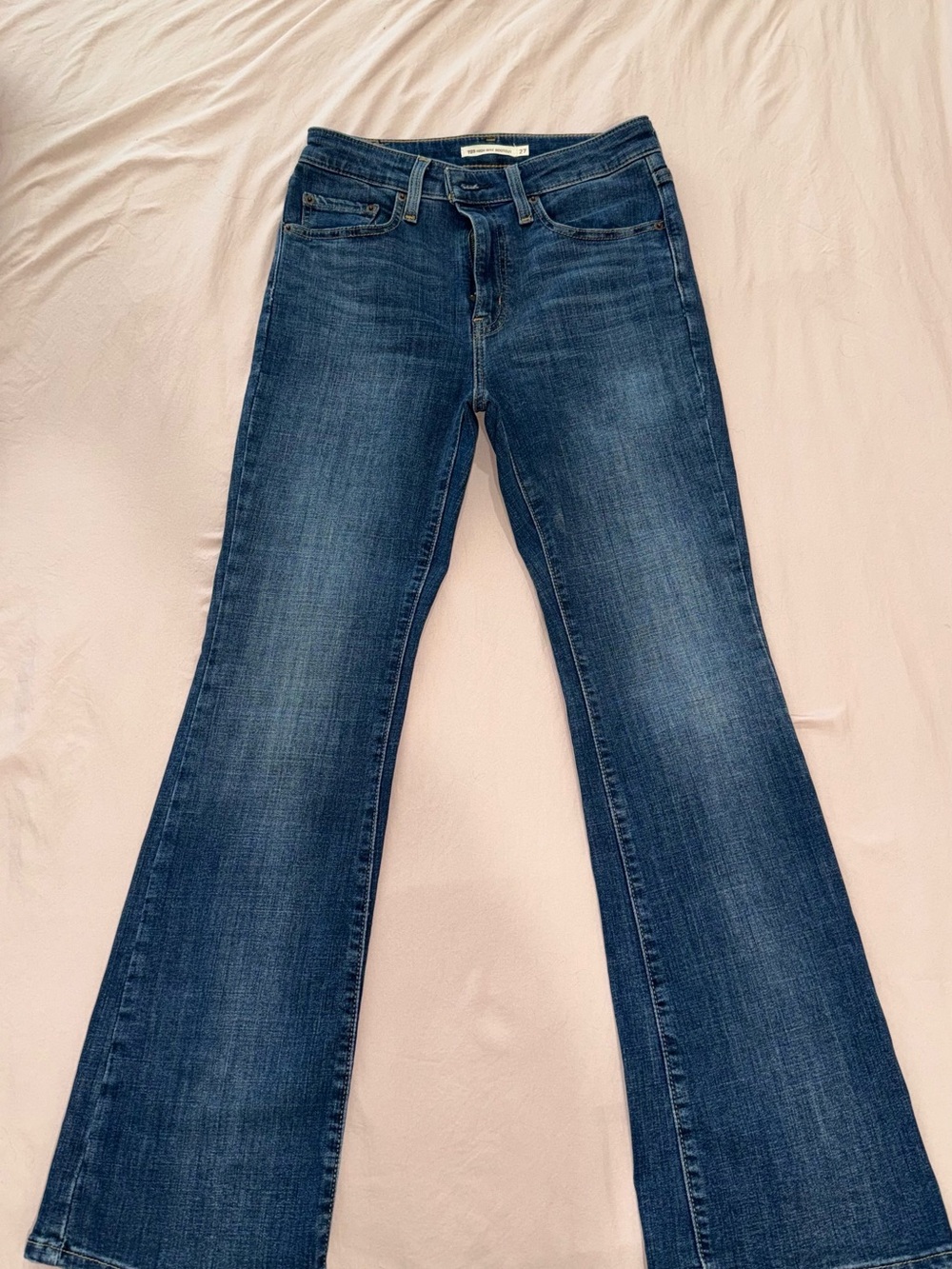 Women’s Levi’s Dark Blue Bootcut Jeans - Classic Denim
